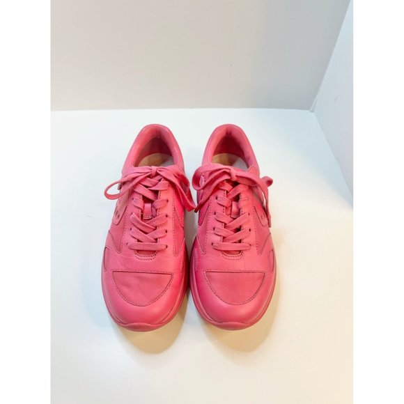 Tory Burch Bubble Bright Pink Sneakers, Size 7 - Picture 3 of 9